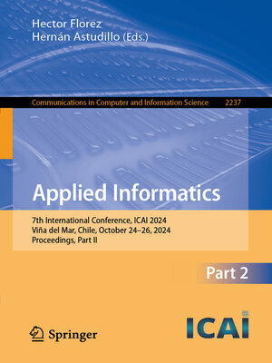 cover image of Applied Informatics